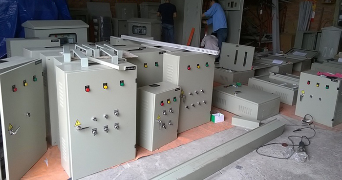 Lắp đặt tủ điện trong công nghiệp