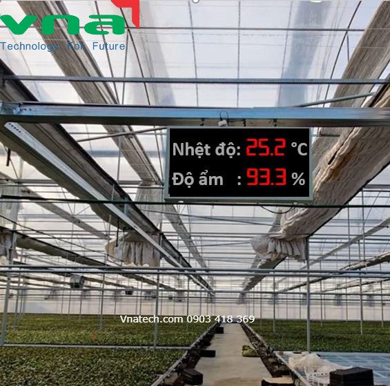 Hệ thống giám sát nhiệt trong nông nghiệp