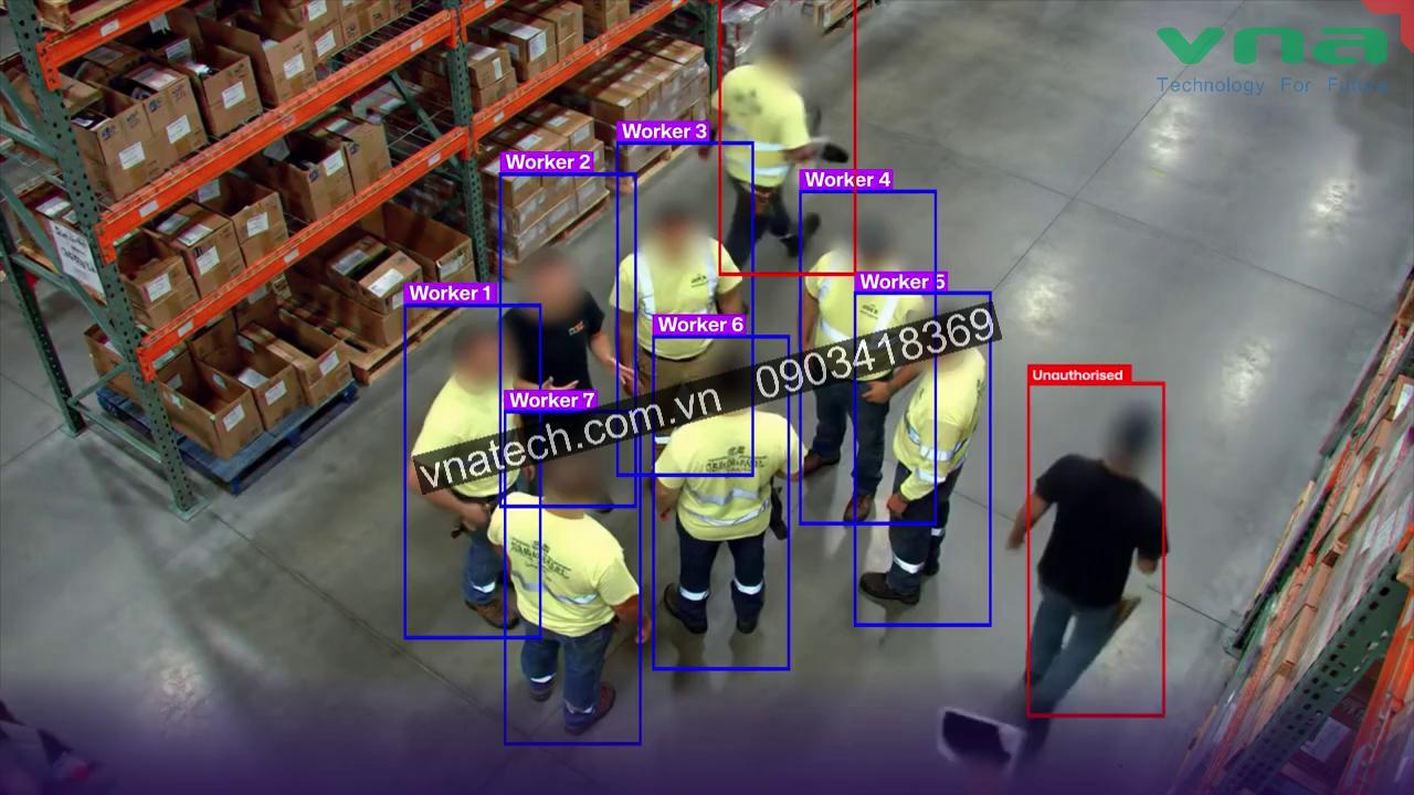 Camera AI giám sát an toàn lao động Camera AI giám sát hành vi công nhân