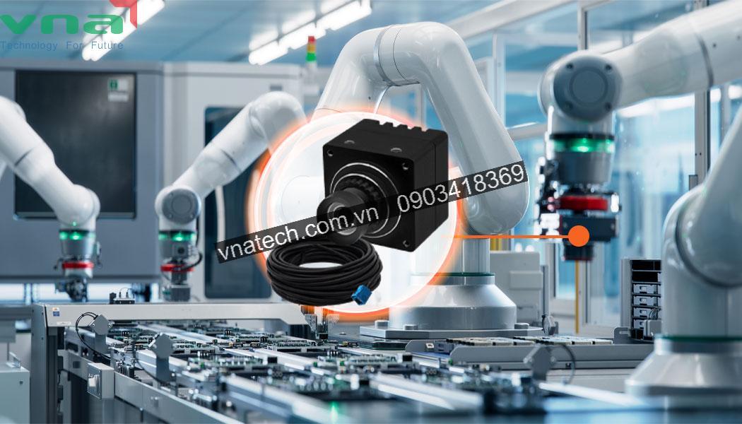Camera AI giám sát và thu thập dữ liệu sản xuất