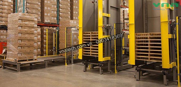 Hệ thống bốc xếp pallet