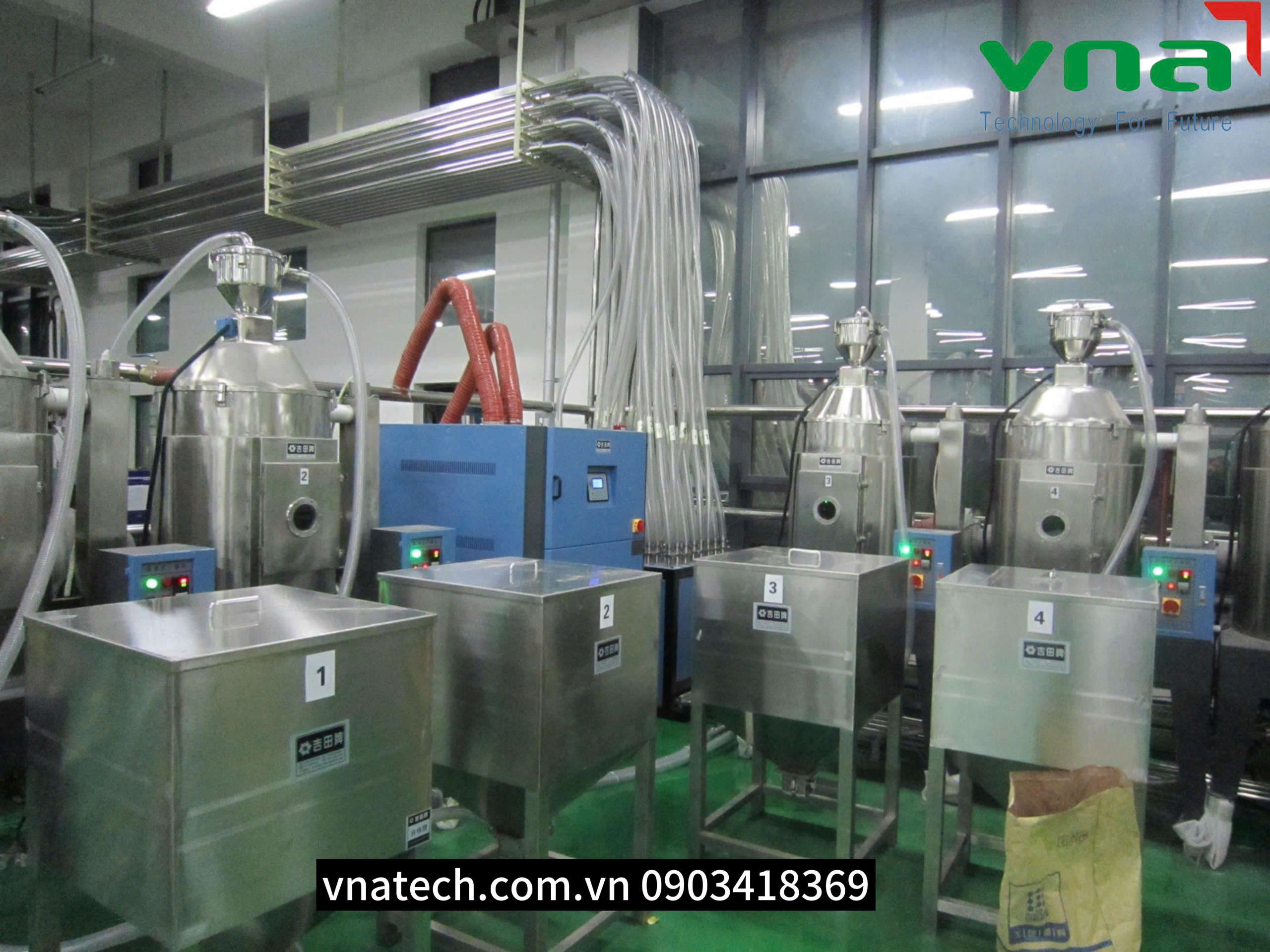 Cung cấp hệ thống cấp liệu trung tâm tại Tuyên Quang