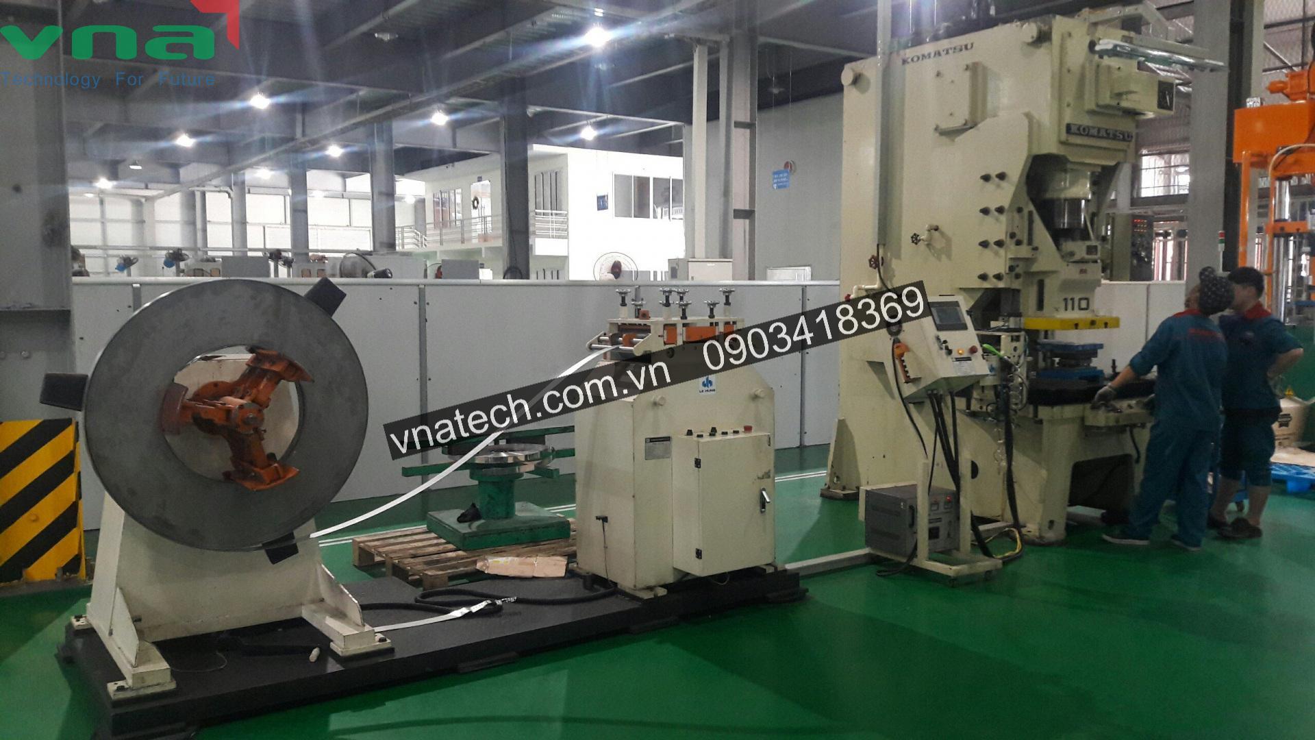 Hệ thống cấp phôi dạng cuộn Máy cấp phôi cho máy dập