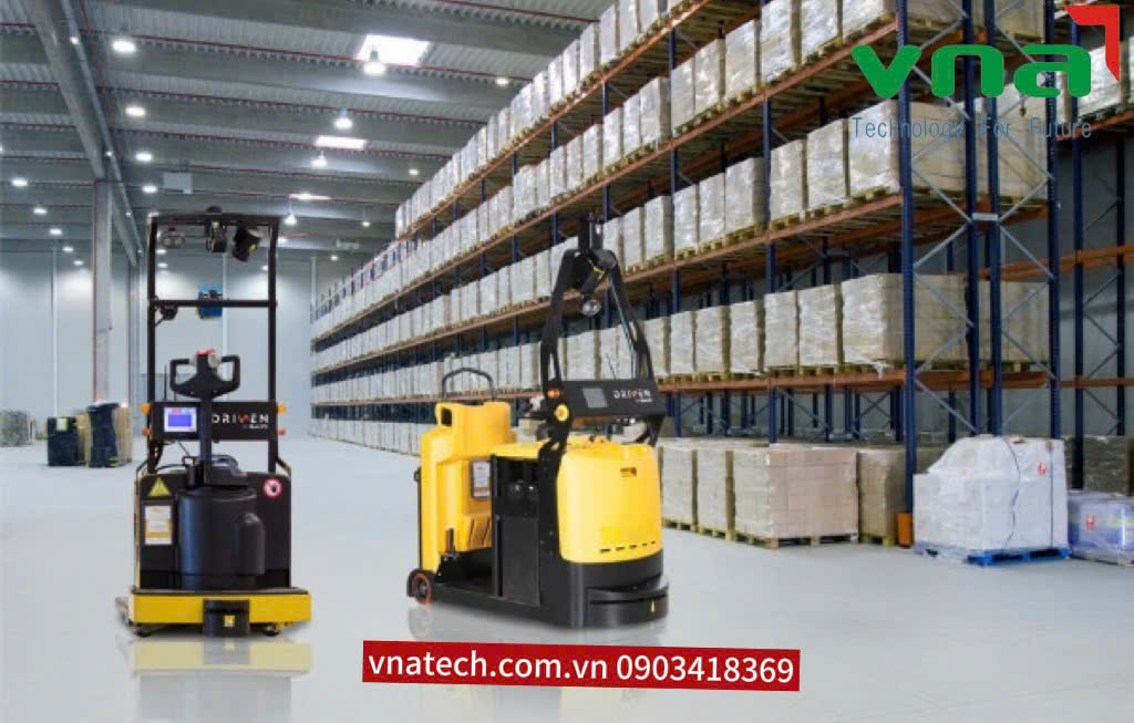 Ứng dụng của xe nâng robot AMR trong công nghiệp
