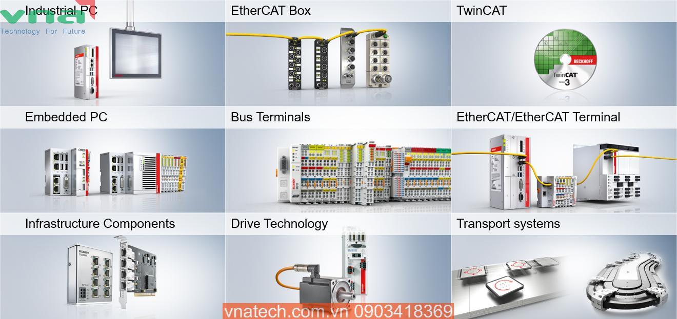 Đối tượng cung cấp PLC Beckhoff tại Bắc Ninh