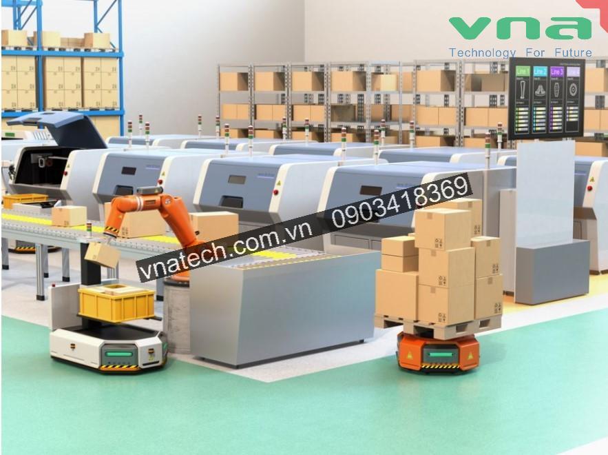 Robot AMR cho hậu cần nội bộ